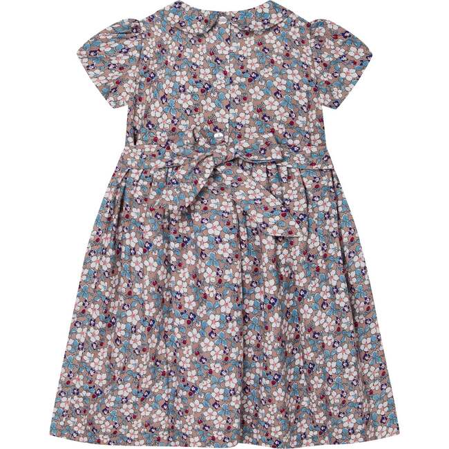 Wilder Floral Print Hand-Smocked Dress, Multicolors - Dresses - 4