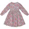 Elga Long Sleeve Hand-Smocked Dress, Multicolors - Dresses - 1 - thumbnail