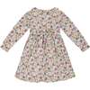 Maple Floral Print Hand-Smocked Dress, Multicolors - Dresses - 3