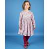 Elga Long Sleeve Hand-Smocked Dress, Multicolors - Dresses - 5