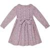 Adoette Floral Print Hand-Smocked Dress, Pink - Dresses - 4