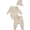 Organic Kimono Onesie & Pants Set, Bunny Hop - Mixed Apparel Set - 2