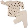 Organic Long Sleeve Tee & Pant Set, Orchard - Mixed Apparel Set - 4