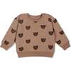 Organic Fleece Sweatshirt, Wild Bear - Sweatshirts - 5