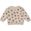 Organic Fleece Sweatshirt, Posy - Sweatshirts - 2