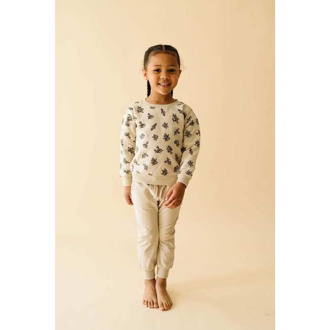 Organic Fleece Sweatshirt, Posy