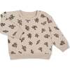 Organic Fleece Sweatshirt, Posy - Sweatshirts - 4