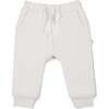 Organic Fleece Jogger Pants, Natural - Pants - 2