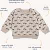 Organic Fleece Sweatshirt, Boo - Sweatshirts - 5