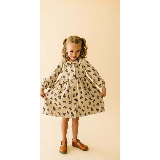 Organic Collared Dress, Posy