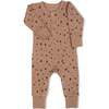 Organic Button Romper, Starstruck - Rompers - 2