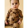 Organic 2-Way Zip Romper, Wild Bear - Rompers - 1 - thumbnail