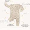 Organic Baby 2-Way Zip Romper, Vintage Bloom - Rompers - 4