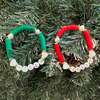 Holly Jolly Bracelet Gift Set, Red - Bracelets - 2