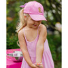 Cowboy Boot Bow Baseball Hat, Magenta - Hats - 4