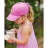 Cowboy Boot Bow Baseball Hat, Magenta - Hats - 5