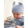 Winter Pup Corduroy Tracksuit, Blue - Mixed Apparel Set - 3