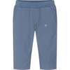 Soft Logo Pants, Blue - Pants - 1 - thumbnail