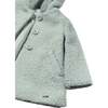 Jade Faux Shearling Coat, Green - Coats - 2