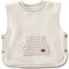 Buttoned Pocket Vest, Cream - Vests - 1 - thumbnail