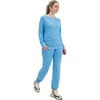 Wren Sweats & Heart On My Sleeve Maternity & Postpartum Lounge Set, Bluebell - Loungewear - 1 - thumbnail