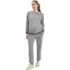 Wren Sweats & Heart On My Sleeve Maternity & Postpartum Lounge Set, Grey - Loungewear - 1 - thumbnail