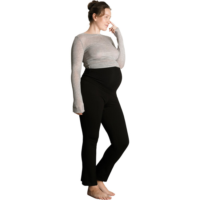 London 4-Way Stretch Maternity Pant, Black - Pants - 2