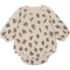 Organic Bubble Romper, Posy - Rompers - 2