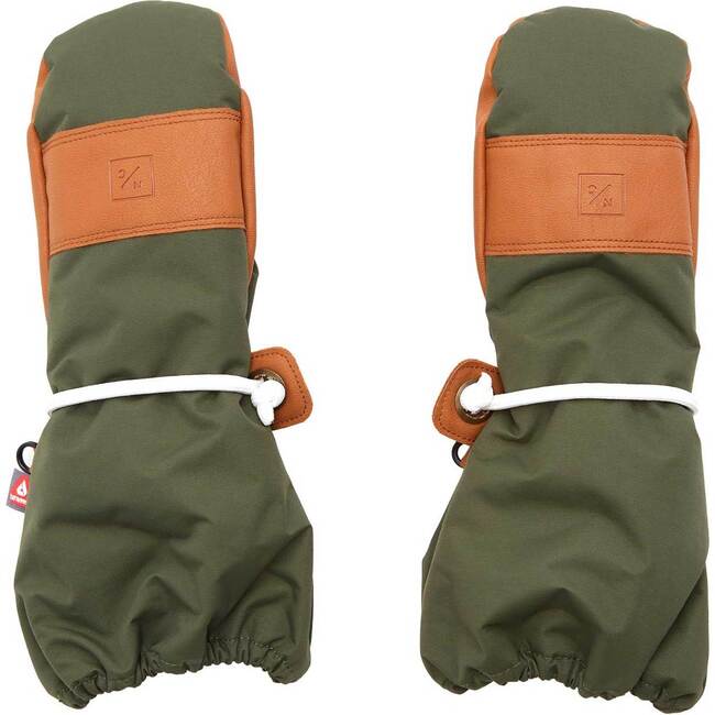 The Pinnacle Mitten, Olive Green