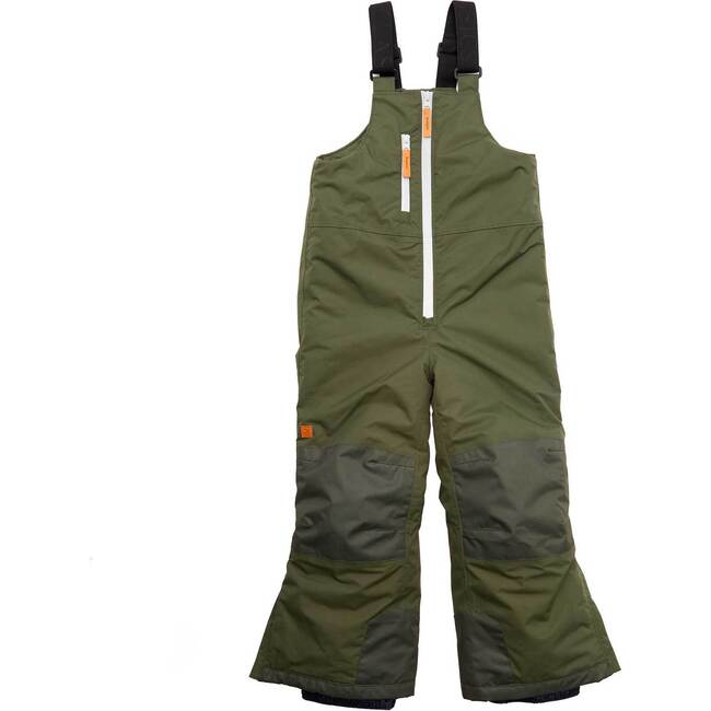 The Classic Bib, Olive Green - Snow Pants - 1