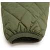 Quilted Puffer Jacket, Olive Green - Puffers & Down Jackets - 4