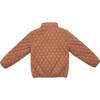 Quilted Puffer Jacket, Cocoa Brown - Puffers & Down Jackets - 2