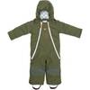 Mosaic Snowsuit, Olive Green - Snowsuits - 1 - thumbnail