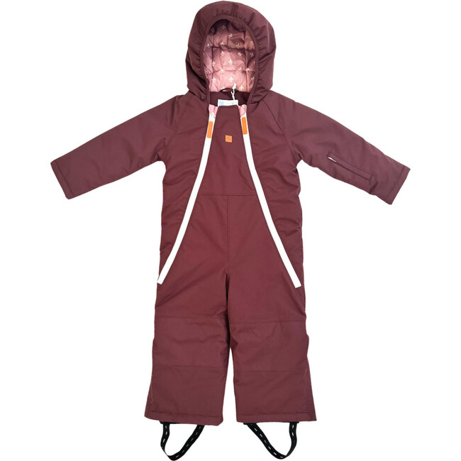 Mosaic Snowsuit, Cranberry