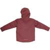 Fleur De Lis Winter Coat, Cranberry - Parkas - 2