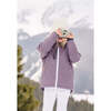 Ditsy Floral Winter Coat, Dusty Purple - Parkas - 5