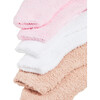 Women's Plush Cozy Socks, Ivory, Blush & Dusty (Pack Of 3) - Socks - 2