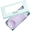 Women's Lux Wool Cashmere Crew Socks Gift Box, Periwinkle - Socks - 2