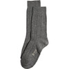 Women's Lux Wool Cashmere Crew Socks Gift Box, Grey - Socks - 1 - thumbnail