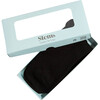 Women's Lux Wool Cashmere Crew Socks Gift Box, Black - Socks - 2