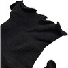 Women's Everyday Classic Ruffle Socks, Black (Pack Of 3) - Socks - 2