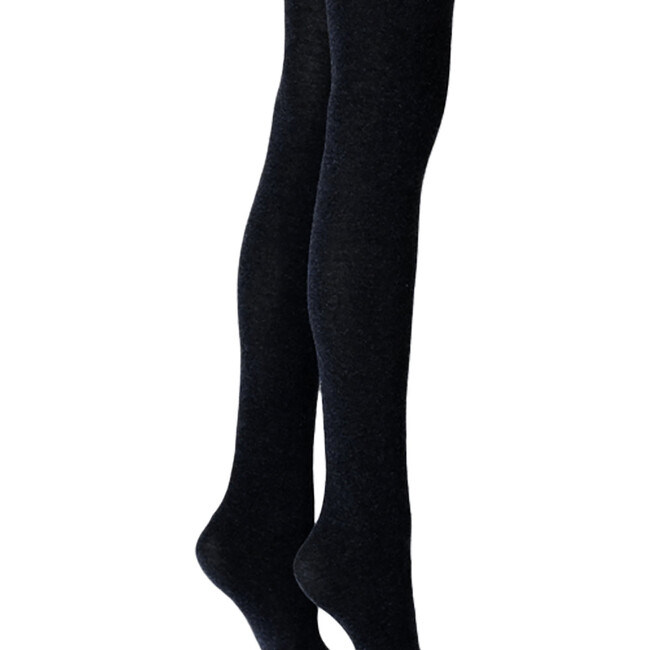 Women's Cashmere Silky Soft Tights, Black - Stockings - 2
