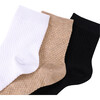 Women's Winter Honey Knit Crew Socks, Multicolors (Pack Of 3) - Socks - 2