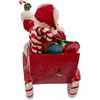 8.5-Inch Fabriché Musical Santa in Candy Car - Accents - 4