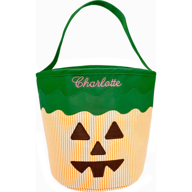 Bits & Bows x Maisonette Halloween Pumpkin Tote