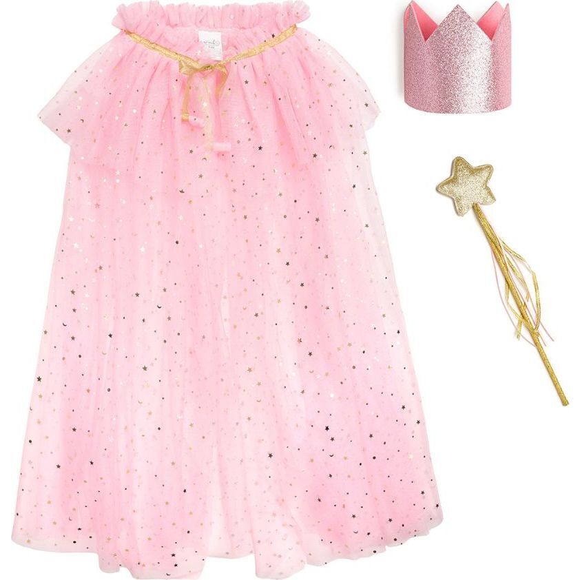 Pink Dress Up Kit, Pink - Costume Accessories - 1