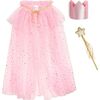 Pink Dress Up Kit, Pink - Costume Accessories - 1 - thumbnail