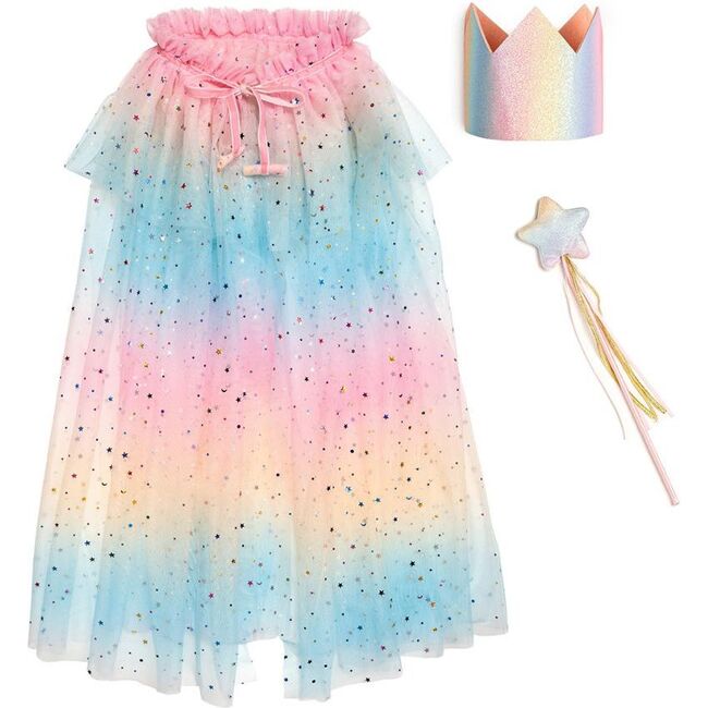 Pastel Rainbow Dress Up Kit, Multi - Costume Accessories - 1