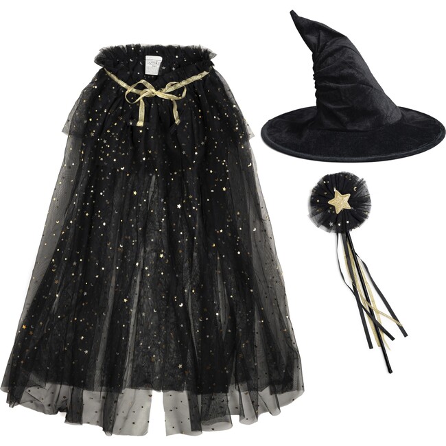 Witch Dress Up Kit, Black