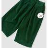 Wide Leg Cords, Green - Pants - 3